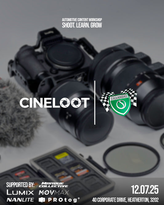 Cineloot Creative Workshop #1: Build. Shoot. Grow. MELBOURNE